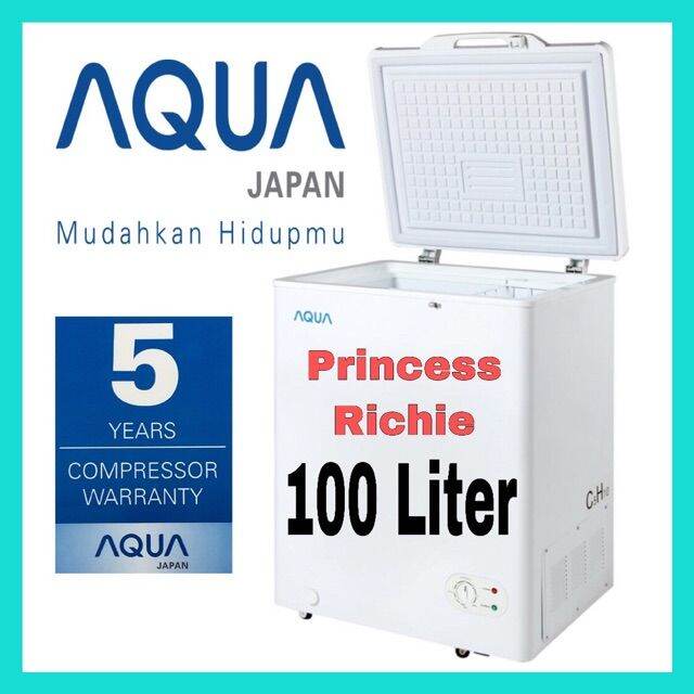 Chest freezer Aqua Sanyo 100 liter Lazada Indonesia