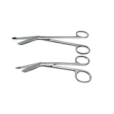 【LZ】xhemb1 14/18CM Stainless Steel  Nursing Lister Bandage Gauze Scissors Blunt Tips Surgical Scissors instrument