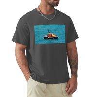 Rnli Lifeboat T-Shirt For A Cute Tops Short Sleeve Korean Fashion Black T-Shirts For Men