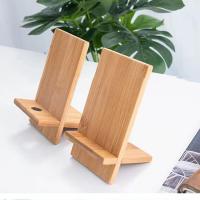 Mobile Phone Holder Practical Wooden Mounts Stand Desktop Tablet Bracket Accessories for Iphone Samsung Xiaomi Huawei