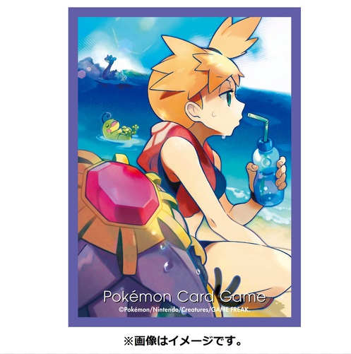 pokemon-japan-sleeve-ลาย-kasumi-amp-starmie-ลิขสิทธิ์แท้-pok-mon-center-สลีฟ-ซองการ์ด
