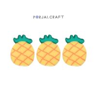 ลูกปัดสับปะรด Pineapple beads 15mm