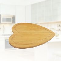 Board Cutting Heart Chopping Tray Charcuteriemeat Plateshaped Wooden Wood Fruit Platter Dual Mat Veggie Side Serving Cut