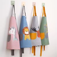 【DT】hot！ Baby Bibs Apron Child Kids Painting Baking Pinafore Food Toddle Boys