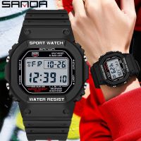 SANDA G style Digital Watch Men Luxury Brand Military Watch Fashion Men Sport Watch Alarm Stopwatch Clock Male Relogio Masculino