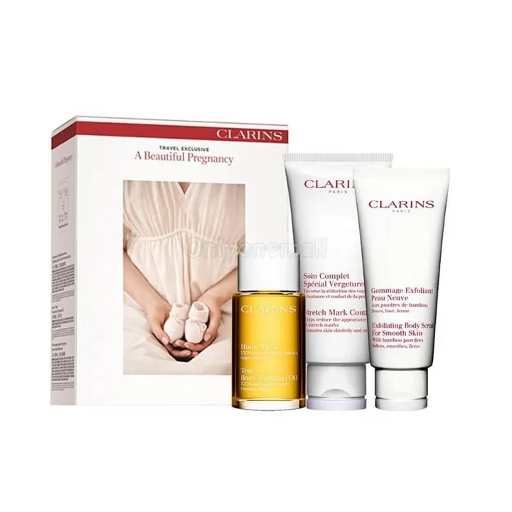Clarins Beautiful Pregnancy Travel Exclusive Set | Lazada