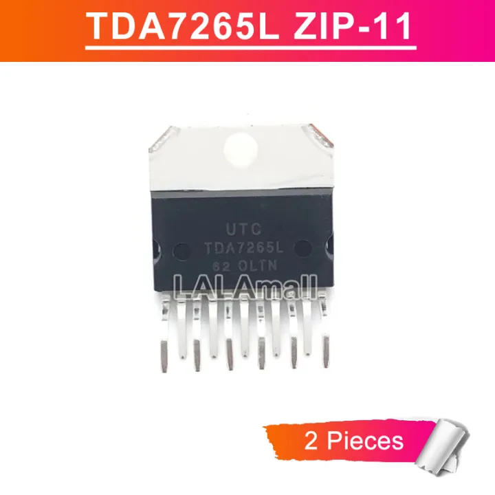 2pcs UTC TDA7265L TDA 7265 L ZIP-11 TDA7265 25W+25W Stereo Audio ...