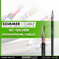 Sommer Cable SC-SILVER STAGE สายสัญญาณ ขนาด 2x0.22mm 24AWG OFC ( สายนำสัญญาณ ) HI-END MICROPHONE CABLE