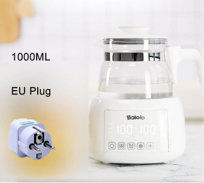 Bololo Electric Kettle Health Pot Baby Smart Milk Thermostat Constant Temperature Water Warmer Tea Maker Thicker Glass Light