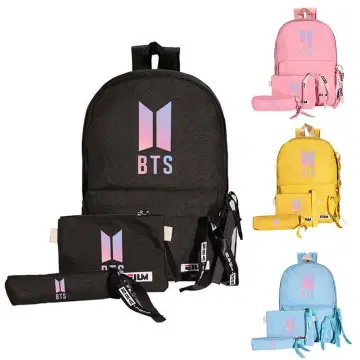 K-pop BTS Backpack Love Yourself Student Schoolbag Jimin Suga Jin