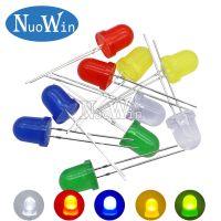 ♣♀ 10pcs 8mm LED Diode F8 Assorted Kit White Red Green Blue Yellow DIY Light Emitting Diode