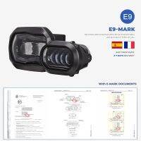 งานเซลครั้งใหญ่! E-Mark ได้รับการรับรองไฟหน้าสำหรับ BMW F650GS F700GS F800GS ADV ชุดประกอบไฟหน้า LED แบบ F800R ไฟมอเตอร์ไซค์สมบูรณ์