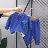 IENENS 2PC Kids Baby Boys Clothes Clothing Sets Infant Coat + Pants Outfits Suits Toddler Children Wear Outfit Boy Garments Tee Shirt + Trousers Tracksuits 1 2 3 4 Years