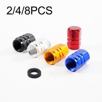 Car Tire Stem Valve Caps Wheel Valve Covers Car Dustproof Waterproof Tire Cap for Automobiles Motorcycles Trucks BikesAdhesives Tape