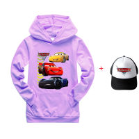 Lightning McQueen เสื้อฮู้ดแขนยาวผ้าฝ้าย65% ฤดูใบไม้ร่วง + ผ้าใยโพลีเอสเตอร์35% มีฮู้ดสำหรับเด็กผู้ชายเสื้อกันหนาวมีฮู้ดสำหรับชุดกีฬาเด็กเด็กผู้ชายเด็กผู้หญิงพิมพ์0000