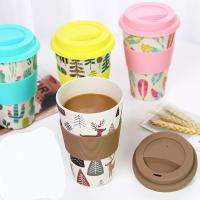 ✈✿✵  LNKON bamboo powder plant coffee mug European and creative cup food grade 20014-2