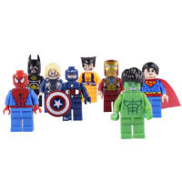 Children Building Blocks Figures Toys Avengers Heroes Series Supermen Small Particle Building Block Toys for Boy Gifts elegant