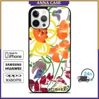 Aurantiacus Flower Marimekko Iphone 7เคสโทรศัพท์มีลาย8 14บวก12 13 Mini 11 12 13 14 Pro Max X Xr Xs Max Huawei Mate 20 Mate 30 40 Pro P20 P30 P40 Pro Samsung S10 S20 S21 Plus เคสโทรศัพท์