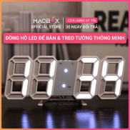 Đồng hồ LED 3D để bàn, treo tường, thông minh TN828 Smart Clock
