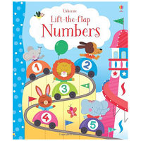 Numbers digital English original childrens flipping books parent-child books enlightenment childrens books