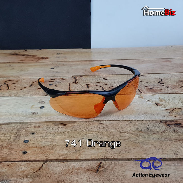 action-eyeware-รุ่น-741-orange-แว่นตานิรภัย-แว่นกันแดด2020-แว่นตากันuv-แว่นกันแดดผู้ชาย-แว่นตาผู้ชาย-แว่นสีสรรสวยงาม