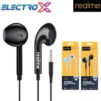 หูฟังเรียวมี Realme HALO RL-E55 In-ear Headphone ของแท้ เสียงดี ช่องเสียบแบบ 3.5 mm Jack รับประกัน1ปี BY ELECTRO X STORE