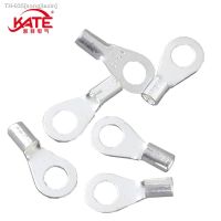 ♙☼ 100PCS OT4-4/5/6/8 Wire Connector O-type Ring Type Cable Connector Terminal Electrical Connectors Crimping Terminal 14-12 AWG