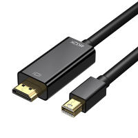 Mini Displayport To HDMI Cable 4K Mini DP To HDMI 6 Feet Cable For Airpro,Surface Prodock,Monitor, Projector