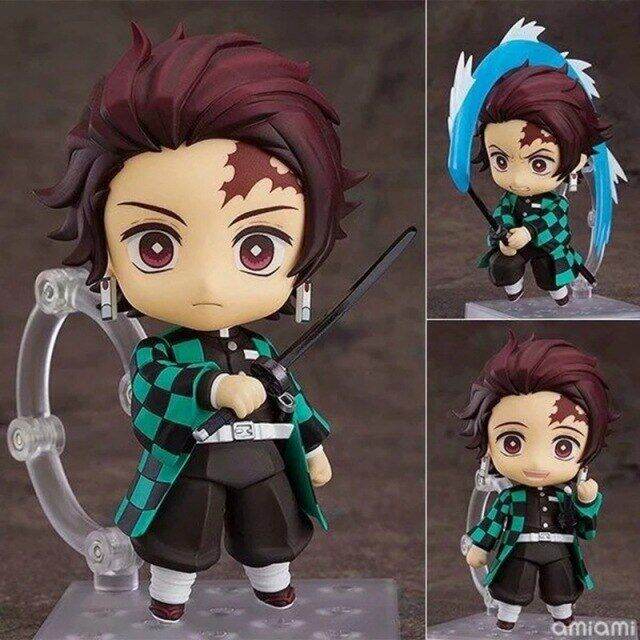 10ซม-อะนิเมะ-demon-slayer-agatsuma-zenitsu-kamado-tanjirou-kamado-nezuko-pvc-action-figure-ของเล่นตุ๊กตา