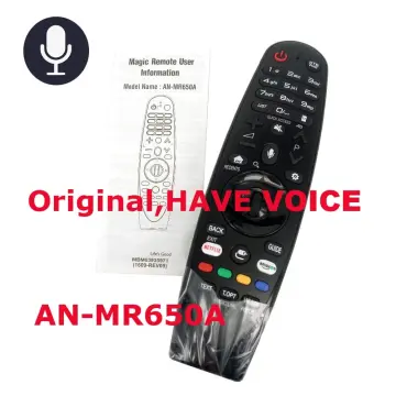Magic Remote Control for Select 2019 LG Smart TV w/ AI ThinQ® - AN-MR19BA