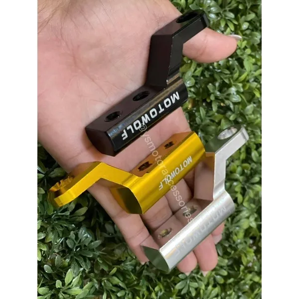【Spot in Manila】 Motowolf Side Mirror Extension Bracket for CP Holder