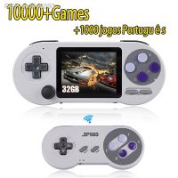 Gxal46093คอนโซลเกมแบบพกพา SF2000 3หน้าจอขนาดนิ้ววิดีโอในตัว11000เกมเครื่องเล่นสัญญาณทีวีเอาต์พุต