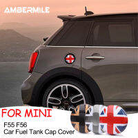 ABS สำหรับ MINI Cooper S F55 F56 F57 2.0ครั้งรถถังน้ำมันเชื้อเพลิงปกสติ๊กเกอร์ตกแต่งการปรับเปลี่ยนสติ๊กเกอร์อุปกรณ์เสริมสูงรถจัดแต่งทรงผม