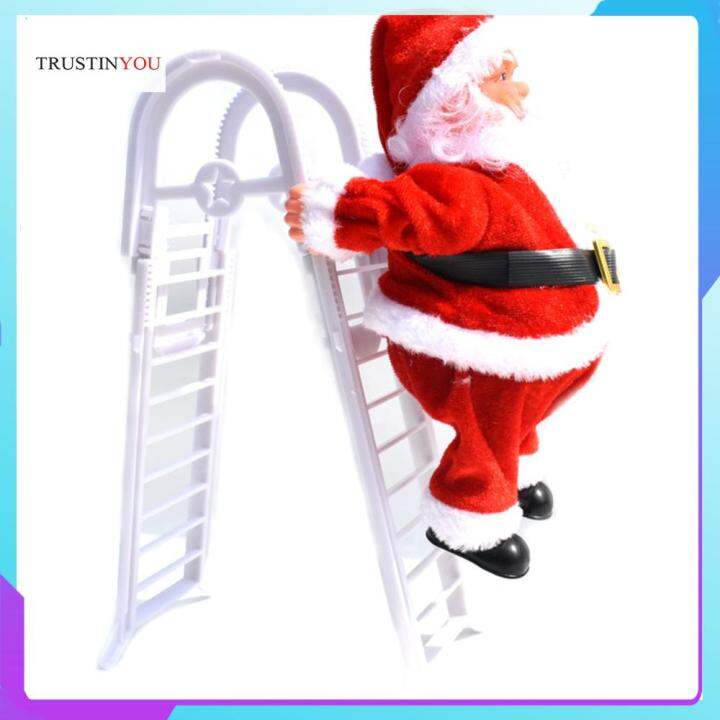 Electric Climbing Ladder Santa Claus Santa Claus Climbing Ladder for