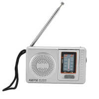 AM FM Radio Telescopic Antenna Full Band Portable Radio Receiver Retro FM World Pocket Radio Player for Elder