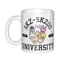 【lz】✎∈ﺴ  Caneca Stray Kids Skzoo University Caneca cerâmica personalizada Creative Present