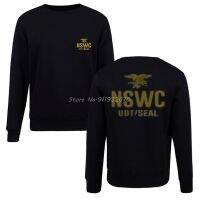 {Echoes Department Store}Navy Seal Bud/S Nswc Udt/ Hell Week Hoodie ผู้ชาย O คอ Hoodies เสื้อกันหนาวขนแกะ Streetwear