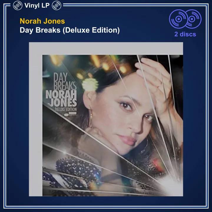 แผ่นเสียง Vinyl Lp Norah Jones Day Breaks Deluxe Edition 2lp ใหม่และซีล Ss Th