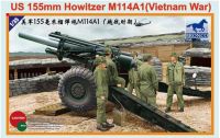 โมเดลบรองโก CB35102 1/35เรา M114A1ปืนครก155มม. (สงครามเวียดนาม) ชุดอาคารชุดประกอบโมเดล