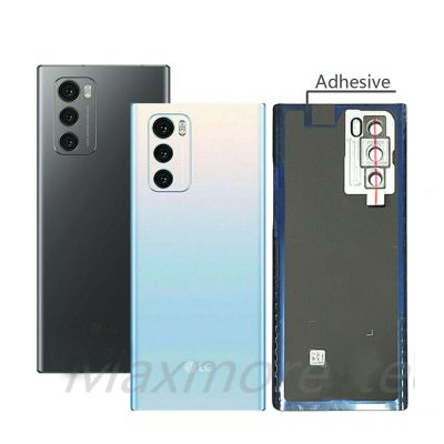 100% Original Battery Cover Back Glass For LG Wing 5G LMF100N LM-F100V Housing Back Cover With Lens Glass +Adhesive