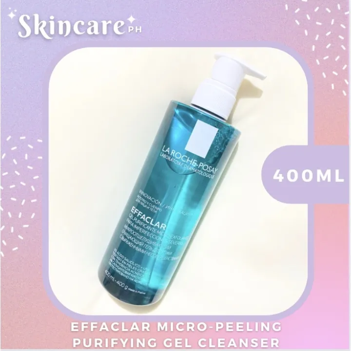 La Roche Posay Effaclar MicroPeeling Purifying Gel Cleanser 400ml Lazada PH