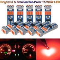 1 PC Car T5 W3W 58 74 286 T5 LED 9LEDs 3014 Car Dashboard Gauge Lights White Light 6000K Super Bright For Car Motorcycle