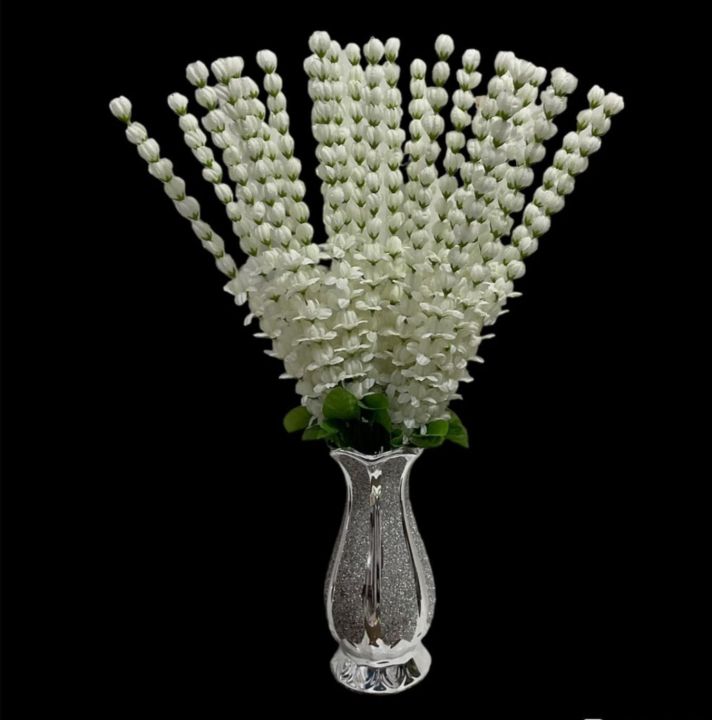 ช่อดอกมะลิประดับ-ดอกไม้ประดิษฐ์-ช่อดอกมะลิ-12-ก้าน-ใน1-ช่อดอกไม้พลาสติก-สวย-ทน-201230-ช่อสูง-50cm