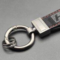 [MONSTER Keychain] แหวนแฟชั่นโซ่กุญแจหนังนิ่มคุณภาพสูงพวงกุญแจรถสำหรับ XC60 XC70 XC40 V90 V60 V40 C70 S80 C30TH