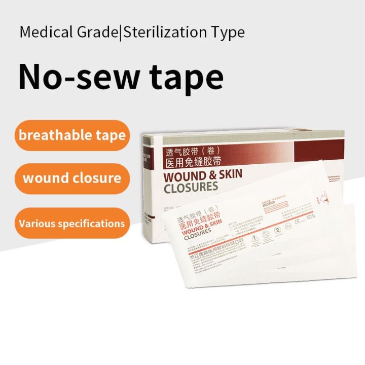 wound-skin-closure-strips-postpartum-wound-repair-cosmetic-surgery-steri-strip-adhesive-medical-suture-free-surgical-tape