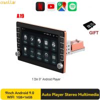 Universal 9 inch car video WIFI GPS Mirror Link Stereo BT 1din mp5 android9.0 radio auto 1DIN GPS Navi Multimedia Player Stereo