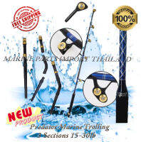 Rod Fishing Troling 15-30lb 3 sections