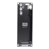 PCIe to SFF-8611 Adapter,Oculink SFF-8611 to PCIe PCI-Express 16X 4X Adapter with SATA Power Port for Mainboard Graphics