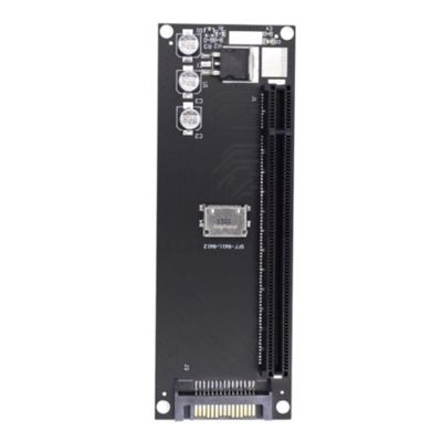 PCIe to SFF-8611 Adapter,Oculink SFF-8611 to PCIe PCI-Express 16X 4X Adapter with SATA Power Port for Mainboard Graphics