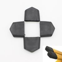 4pcs Non-slip ladder feet Socks floor protector rubber grip Cushion pad pipe cap plugs dust Cover step ladder replacement foot